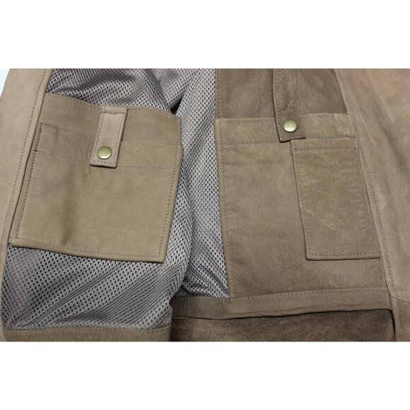 Orvis Bandera Safari Blazer Men’s Size 52 Suede Leather‎ Zambezi Jacket - Picture 10 of 12